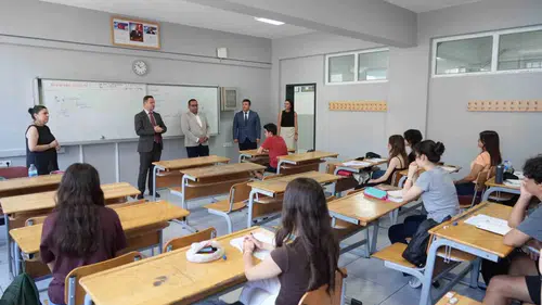 Muğla'da eğitim mesaisi: Tercih döneminde öğrencilere yakın takip