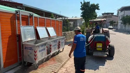 Yenipazar’da yaz mesaisi: Haşerelere karşı kapsamlı önlem