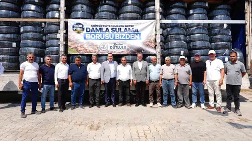 Alaşehirli üreticinin su tasarrufu için dev adım: Milyonluk destek sahaya indi