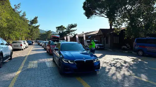 Milli Park yolunda jandarmadan sıkı denetim: Alkolmetreler susmadı