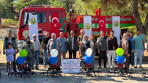Gördes'te Kırsal Kalkınmaya Kadın Eli: 15 Haneye Tam Destekli Çapa Motoru
