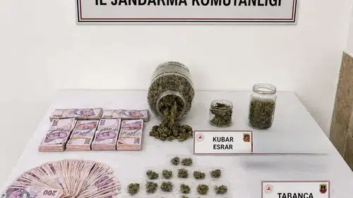 Nazilli’de zehir tacirlerine jandarma tokadı: Alışveriş anında kıskıvrak yakalandılar