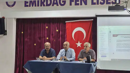 Emirdağ'da eğitimde yeni dönem için kritik buluşma