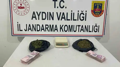 Nazilli'de zehir tacirlerine jandarma darbesi: İki şüpheli kıskıvrak yakalandı