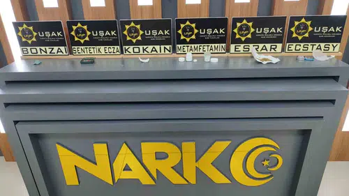 Uşak’ta zehir tacirlerine ağır darbe: 14 tutuklama