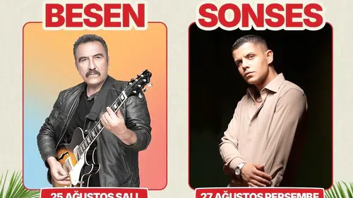 Aydın’da Ağustos Akşamları İki Büyük İsimle Taçlanacak
