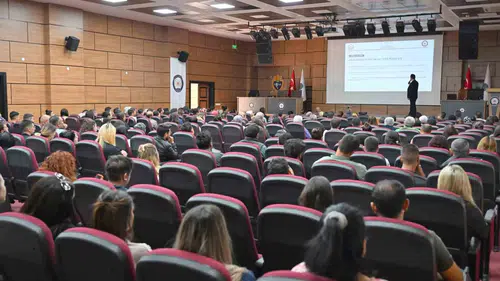 Uşak'ta okulların gizli kahramanları güvenlik için bir araya geldi