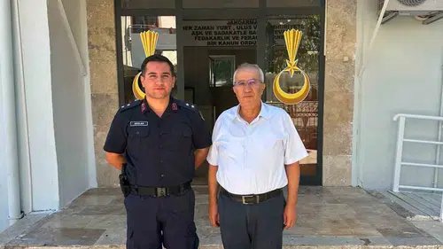 Çameli’de terfi heyecanı: Başkan Arslan’dan komutana tebrik ziyareti