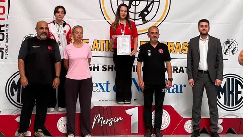 Manisalı atıcıdan dev adım: Milli sporcu rekoru tarihe gömdü