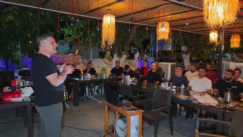 Nazilli’nin motosiklet tutkunları hayat kurtarmak için kolları sıvadı
