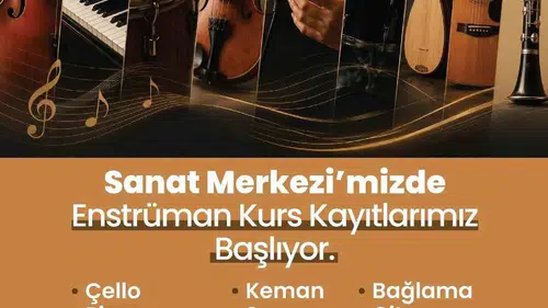 Merkezefendi'de müzik tutkunlarına kapılar açılıyor: Ücretsiz eğitim fırsatı başladı
