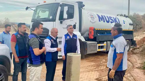 Milas’ta su krizi büyümeden çözüldü: Genel Müdür sahada denetledi