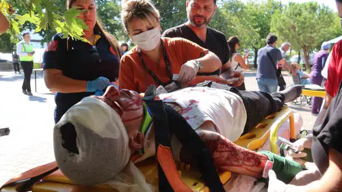 Fethiye Devlet Hastanesi’nde nefes kesen tatbikat: Olası felaketlere karşı tam kadro hazır