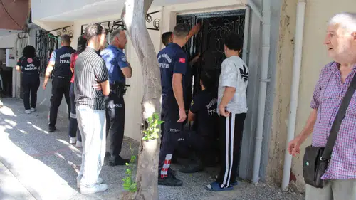 Aydın'da korkutan sessizlik: Kapıyı açamayan torun ekipleri alarma geçirdi