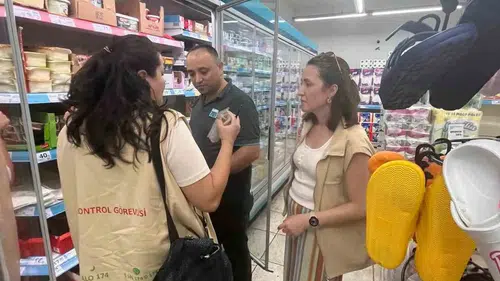 Söke'de okul zili çalmadan gıda denetimi alarmı verildi