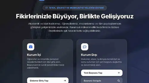 MSKÜ kapılarını dış dünyaya açtı: Yönetimde söz artık herkesin