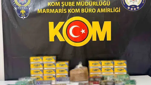 Marmaris'te kaçak tütün operasyonu: 4 kişi demir parmaklıklar ardında