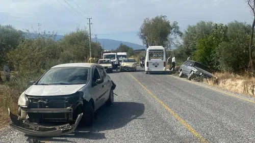 Bozdoğan yolunda köpeğe çarpmamak isterken ortalık karıştı: 2 yaralı