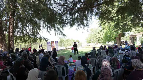 Denizlili kadınlar doğanın kalbinde hem öğrendi hem enerji depoladı