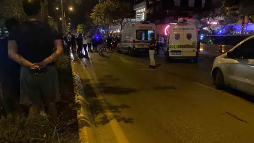 Denizli'de dehşet anları: Kafe önünde silahlı hesaplaşma