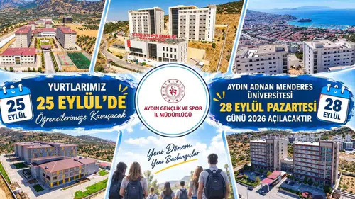Aydın’da akademik maraton başlıyor: Yurtlarda hazırlıklar tamamlandı