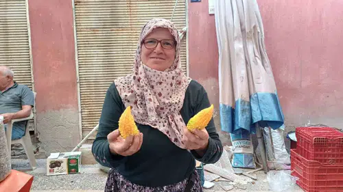 Şifa deposu pazara indi: Mide dostu kudret narı yoğun ilgi görüyor