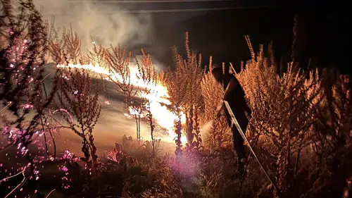 Manisa'da korkutan doğa olayı: Yıldırım trafo merkezini ateşe verdi
