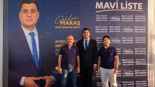 Aydın sanayisinde seçim mesaisi: Gökhan Maraş’a iş dünyasından tam kadro destek