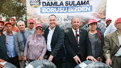 Manisa’da çiftçinin yüzünü güldüren hamle: 500 üreticiye dev sulama desteği