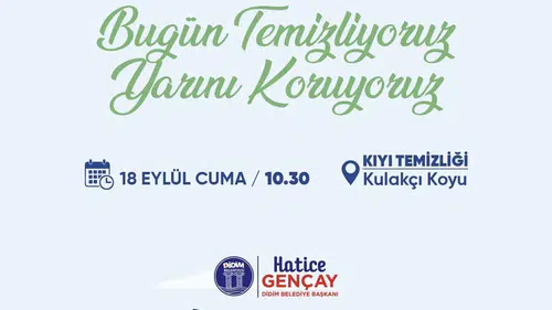 Didim’de çevre seferberliği: Kulakçı Koyu temizleniyor