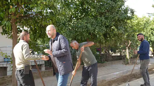 Germencik’te festivalin ardından sahaya dönüş: Başkan Zencirci mesaiye kaldığı yerden devam ediyor