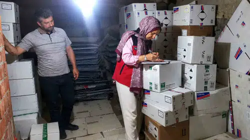 İscehisar’da Tarım Sahasında Sıkı Takip: Zirai İlaç Bayileri Mercek Altına Alındı