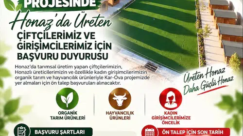 Honaz’da tarım seferberliği: Üreticiye destek kapısı aralandı