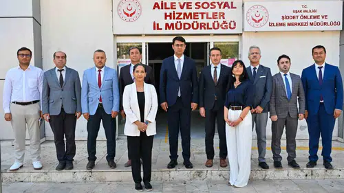 Uşak’ta sosyal hizmetlerin röntgeni çekildi: Vali Kartal’dan saha denetimi