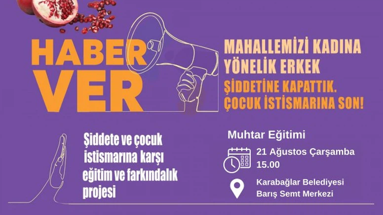 İGC Şiddete Karşı Karabağlar'da