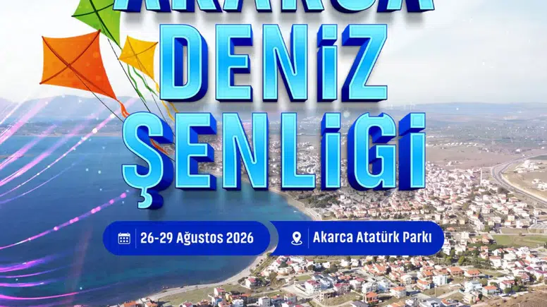 Akarca deniz şenliği başlıyor