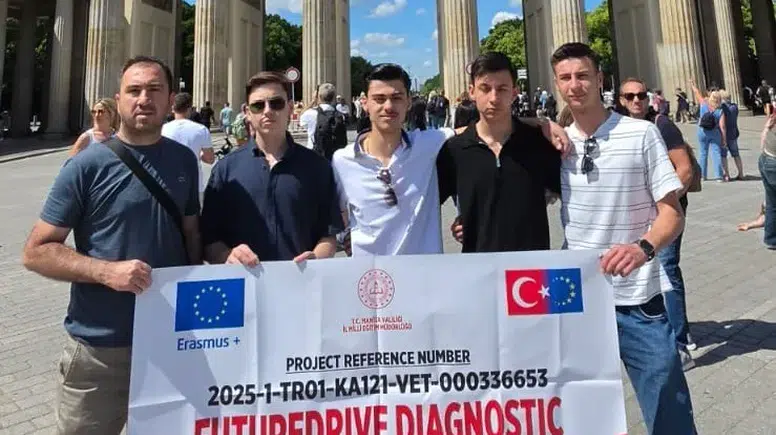 Turgutlulu genç teknisyenlerin Almanya çıkarması: Otomotivin devlerinde staj yaptılar