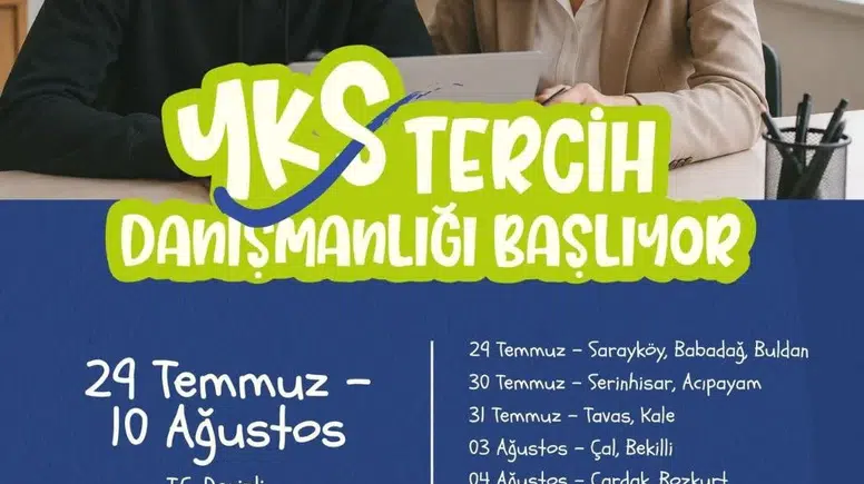 Denizli’de tercih heyecanı: Gençlerin geleceğine uzman dokunuşu