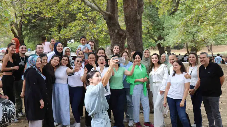 Egekent ailesi doğanın kalbinde stres tazeledi