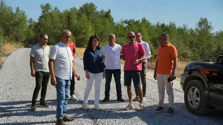 Menteşe’de ulaşım çilesine son: İki mahalle arasındaki yol 7 kilometre kısaldı
