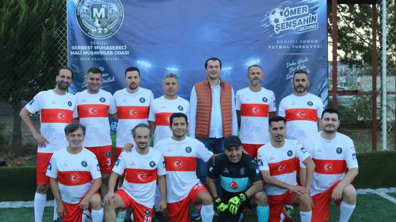 Denizli'de yeşil sahalarda vefalı buluşma: Ömer Şenşahin unutulmadı