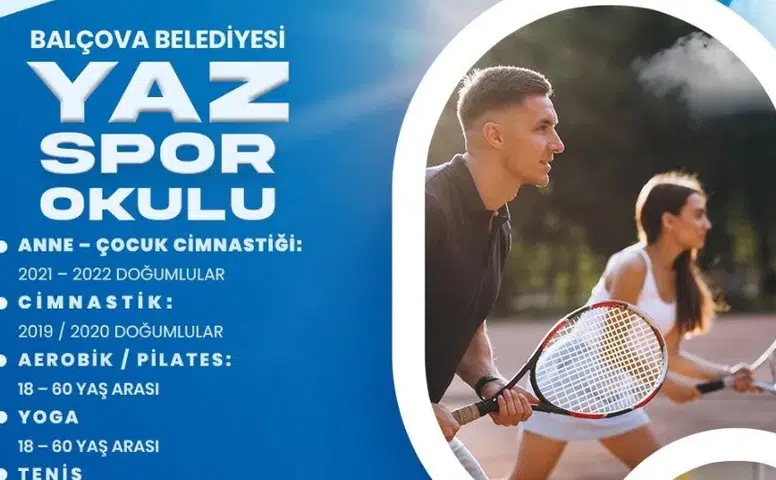 Balçova’da Yaz Spor Okulları İçin Kayıt Heyecanı Başladı