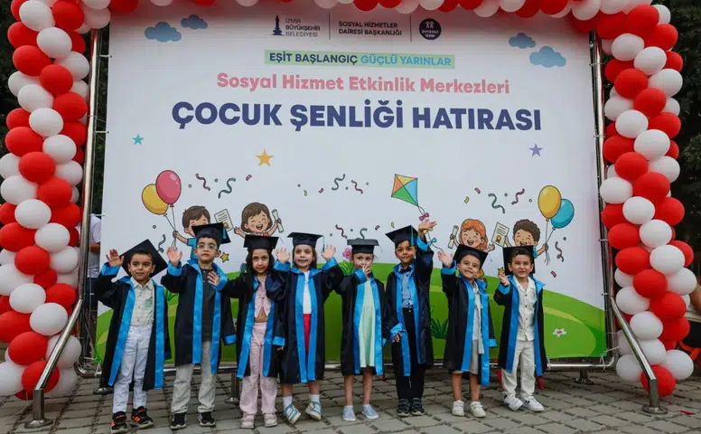 Büyükşehir’den çocuklara yıl sonu şenliği