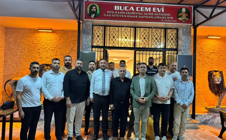 Buca Cemevi'nde Birlik ve Kardeşlik Mesajlarıyla Oruç Açıldı
