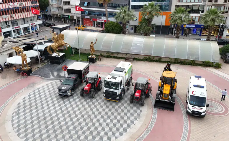 Menemen Belediyesi, araç filosunu büyütüyor