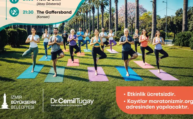 İzmir Yoga Festivali için iki günlük renkli program