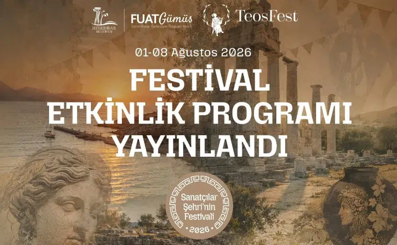 Sanatçılar Şehri yeniden sanatla buluşuyor :TeosFest 2026 başlıyor