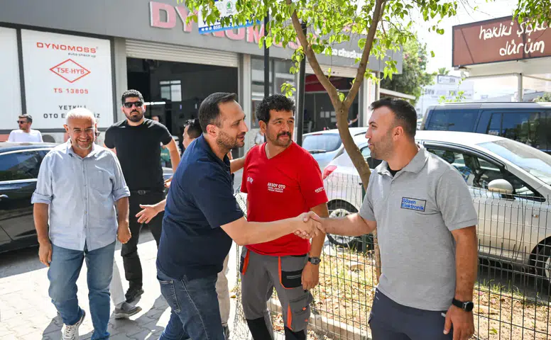 Başkan Eşki’den 3. Sanayi Sitesi’ne ziyaret
