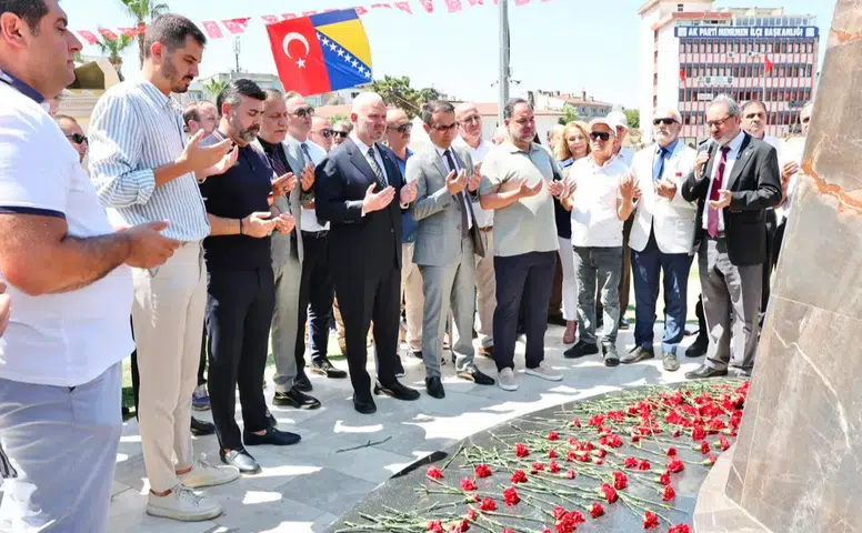 Menemen'de Srebrenitsa Soykırımı'nın 31. yılına özel anma etkinliği düzenlendi