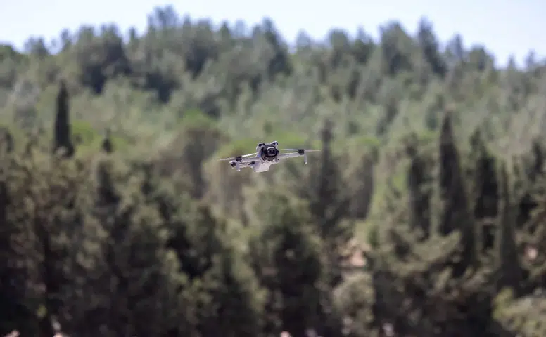 Kaçak moloz dökenlere dronlu takip